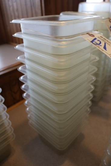 Times 12 - 1/6 x 4" acylic inset pans - no lids