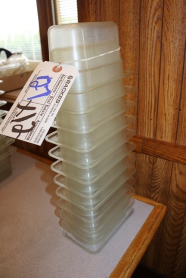 Times 12 - 1/9 x 4" acrylic inset pans - no lids