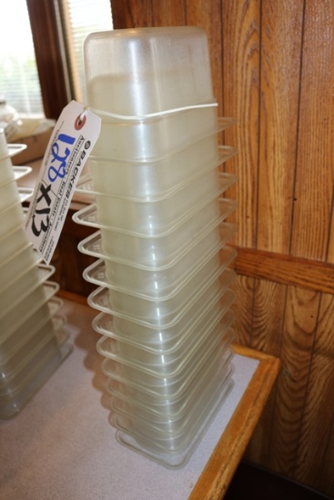 Times 13 - 1/9 x 4" acrylic inset pans - no lids