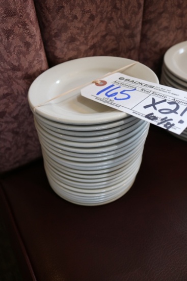 Times 21 - 6.25" Delco salad/ dessert plates