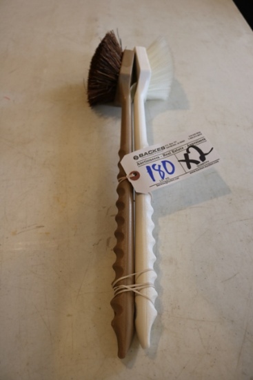 Times 2 - 18" scrub brushes