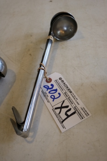 Times 4 - 3 oz stainless ladels