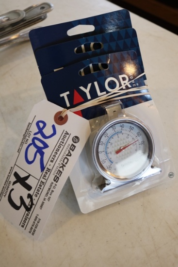 Times 3 - New Taylor fridge & freezer thermometers