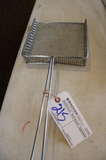 Fryer skimmers basket