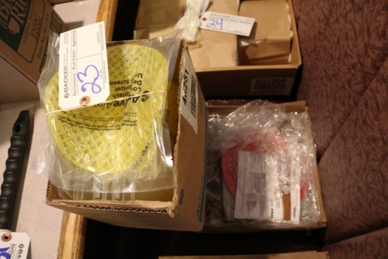 3 boxes of urinal screens