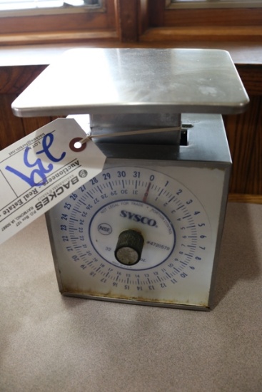 Sysco 32 oz portion scale