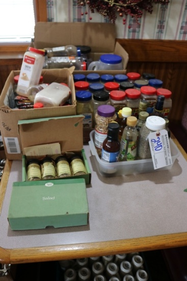 Opened spices & seasonings