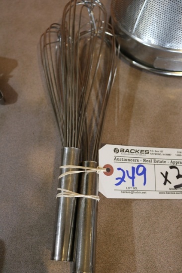 Times 3 - stainless whips