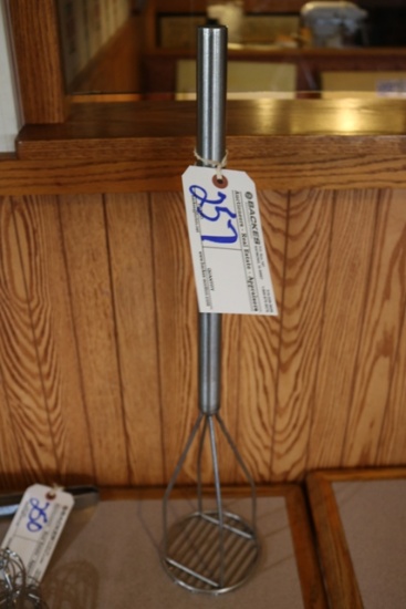 Stainless potatoe masher