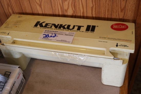 Kenkut II film dispenser with 1/2 roll film