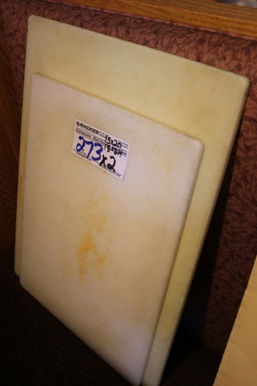 Times 2 - White poly cutting boards