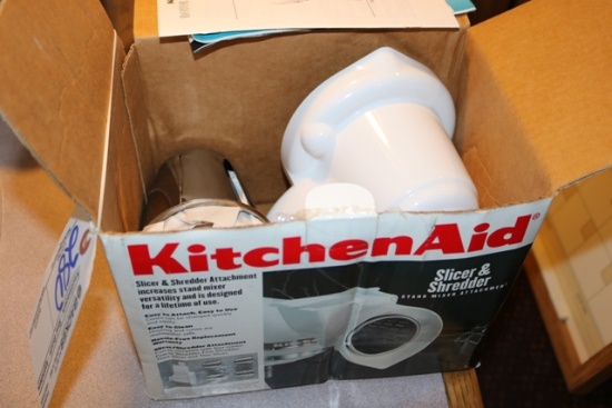 Kitchen Aid new slicer & shredder attachment