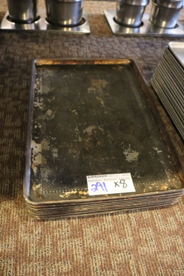 Times 8 - Aluminum blackened perforated sheet pans