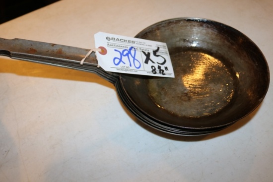 Times 5 - 8.5" metal skillets