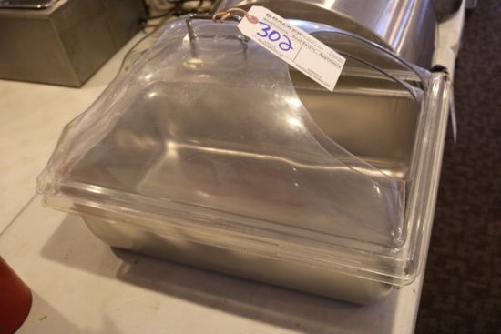 12" x 20" dome lid bun dispenser