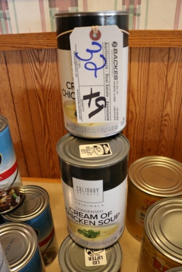 Times 9 - 50 oz cans of cream of chicken