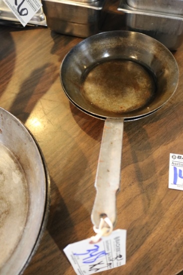 Times 2 - 8" steel skillets