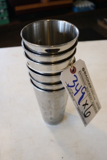 Times 6 - Stainless malt cups
