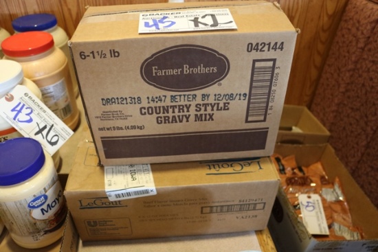Times 2 - Cases country style & beef gravy mix