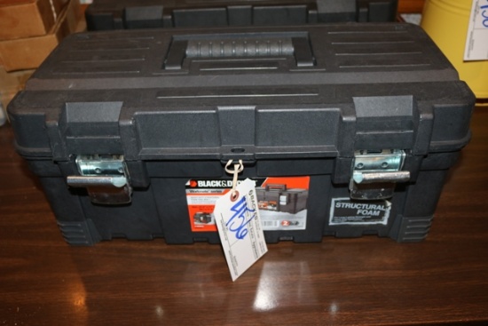 Black & Decker heavy duty tool box