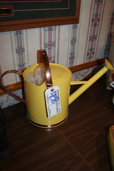 Yellow watering can