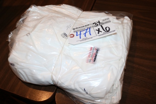Times 6 - 3XL white catering jackets