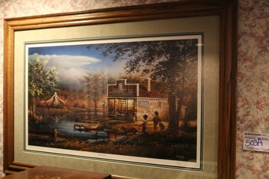 Terry Redlin Summertime framed print
