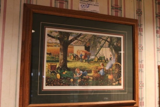 Framed Charles Freitag Autumn Memories print