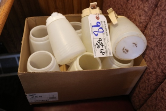 Box to go batter dispensers - only 3 lids