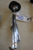 Times 4 - Stainless ladels 1/2-3 oz