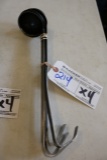 Times 4 - 3 oz stainless ladels