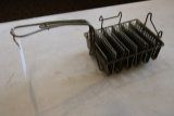 Taco mold fryer basket