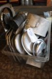 Misc sheet pans, stock pot, & lids