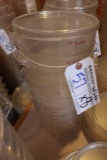 Times 8 - 2 quart round food storage containers with lids