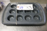 Times 3 - 12 cup mini muffin pans
