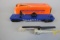 Lionel 3419 operating helicopter car with box, damage to box - flap missing