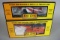 Times 2 - Rail King 0/027 ga. Freight cars - Navy flat car with airplane 30