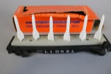 Lionel 6844 missile carrying car with missiles box complete several rips