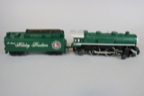 Lionel 1224 Steam Locomotive 4-4-2 with A Special Holiday Tradition tender