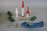 Box to go - 3 missiles, plastic cars
