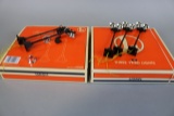 Lionel three yard lights 6-12927 - 1 complete set with parts