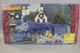 Rail King Christmas 4-642 Bantam Pacific Steam train set with loco-sound 30