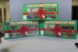 Times 3 - K Line 12 Days Of Christmas freight car set 1-4&5-8&9-12