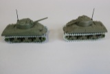 Times 2 - Sherman M4 A3 tanks  (pd approx. $50 for each Solido tank)