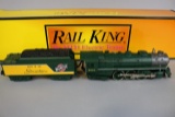 Rail King 4-6-4 Hudson steam engine Chicago Northwestern with Proto Sound #
