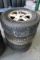 Times 4 - Used Copper 245/70R16 - wheels and tires