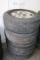 Times 4 - Used Corson P235/70R15 tires