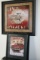 2 Automotive framed wall pictures