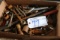 Box of rusty tools