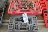2 Sets assorted tap and die sets - some missing